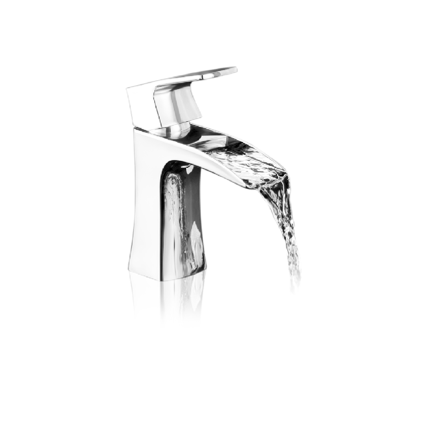 waterfall-basin mixer